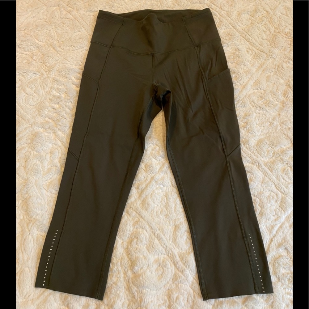 🍋Lululemon🍋 Fast & Free tights Sz 6 Nulux EUC